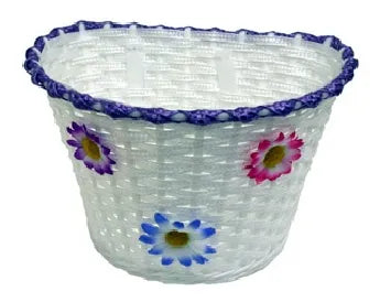 Front Flower Basket Lilac/Purple
