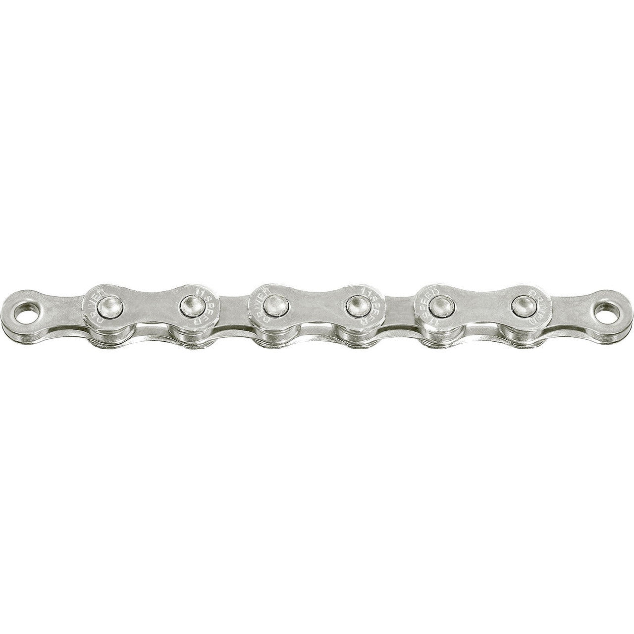 Sunrace CN11A Speed Chain, Chromized Pins, Chromoly Plates, 1/2 x 11/128 x 116 Links, Grey, Weight - 277gms