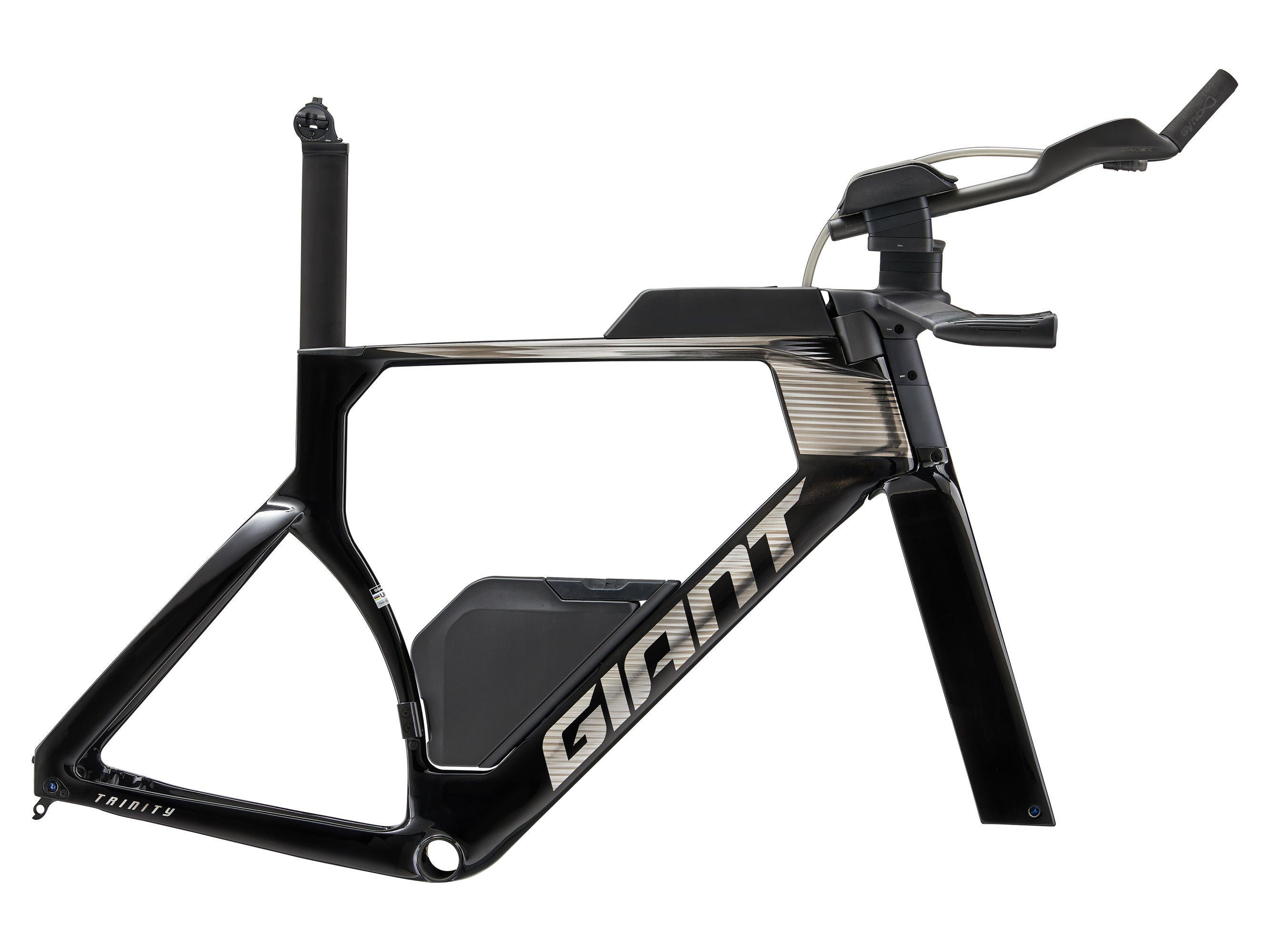 2025 Giant Trinity Advanced SL TRI Frameset - Carbon/Chrome