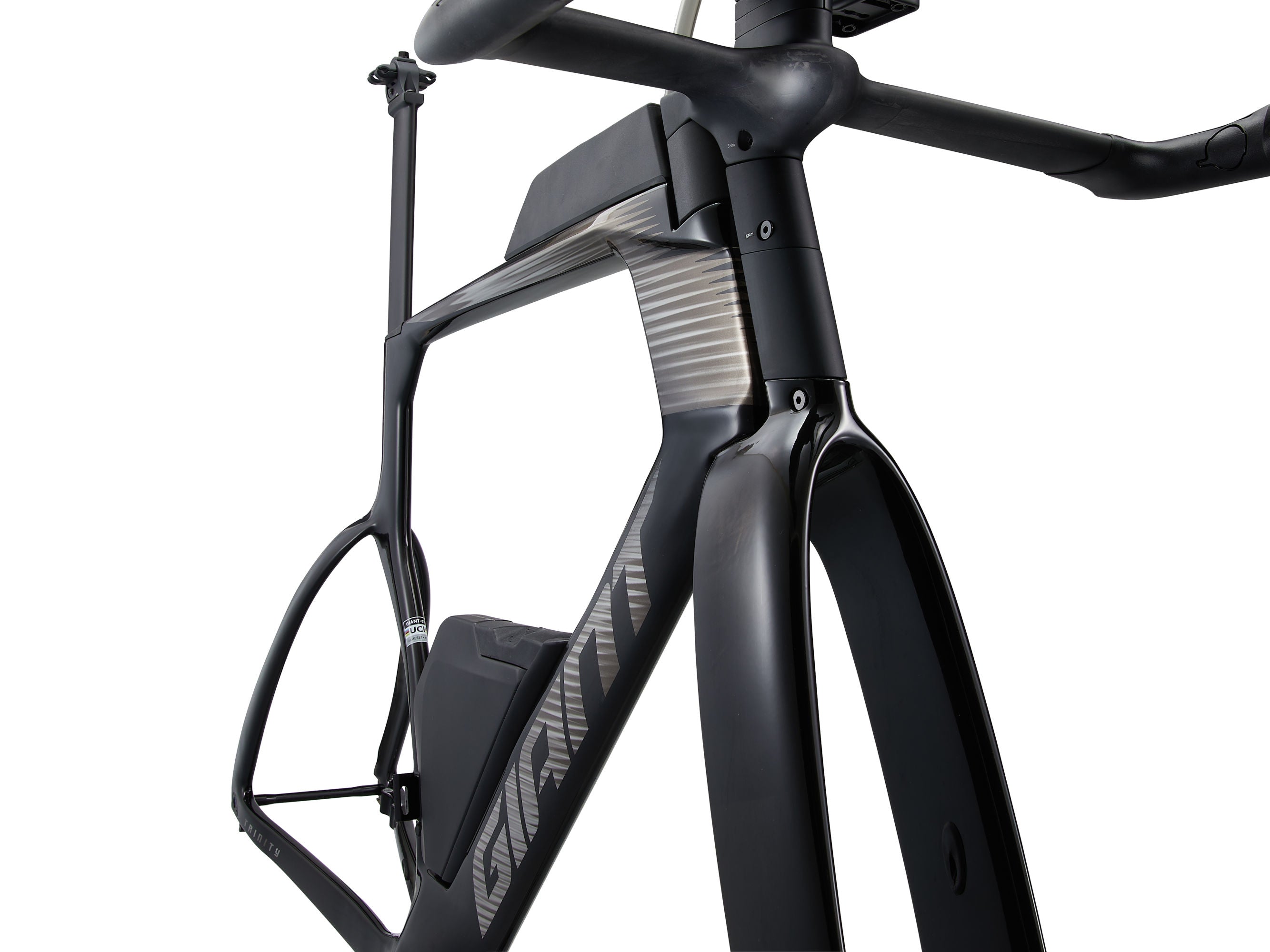 2025 Giant Trinity Advanced SL TRI Frameset - Carbon/Chrome