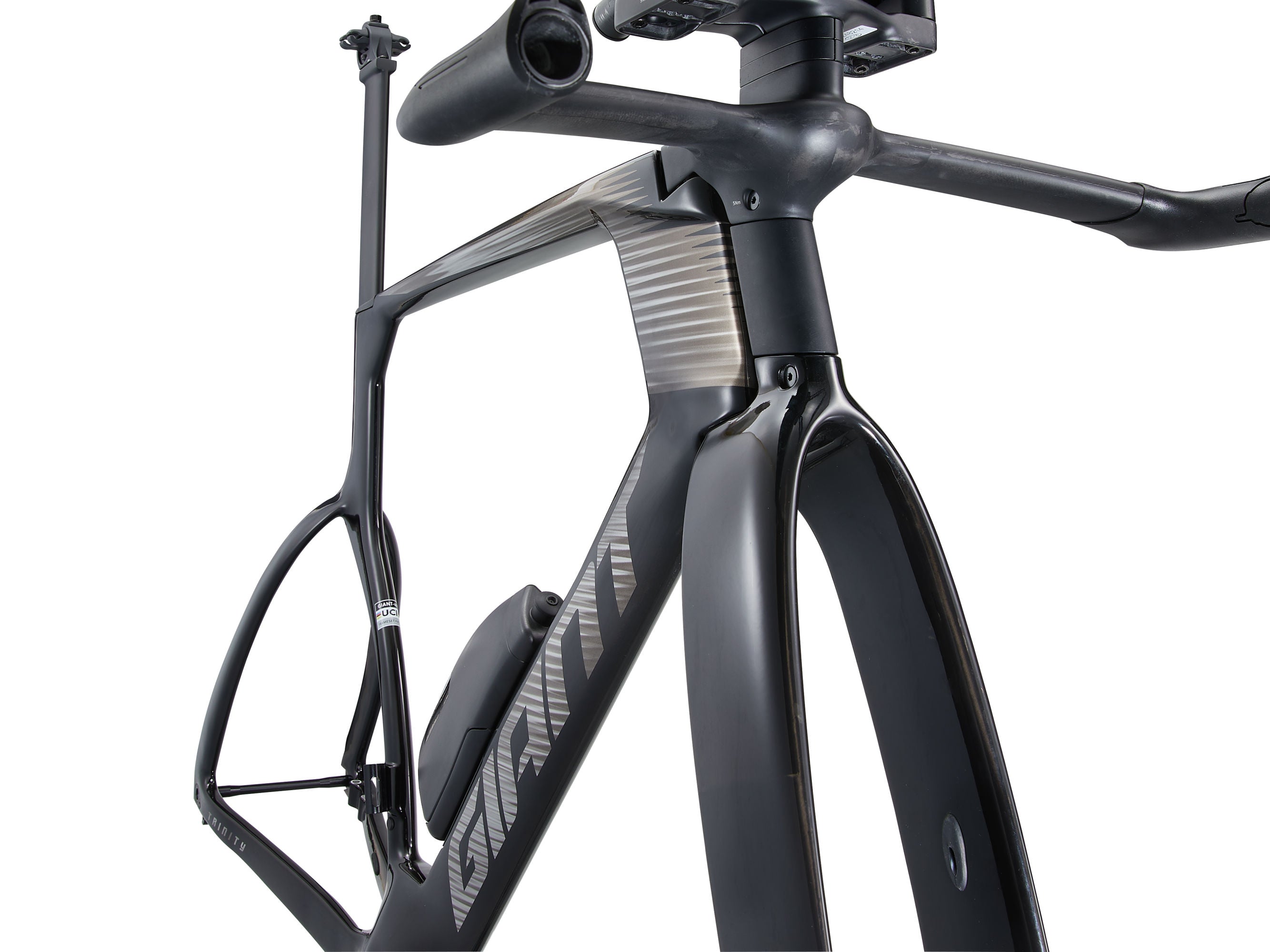 2025 Giant Trinity Advanced SL TT Frameset - Carbon/Chrome