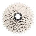SUNRACE CASSETTE SPROCKET, MS1 10 SPEED, STEEL SPIDER, 11-34, METALLIC SILVER