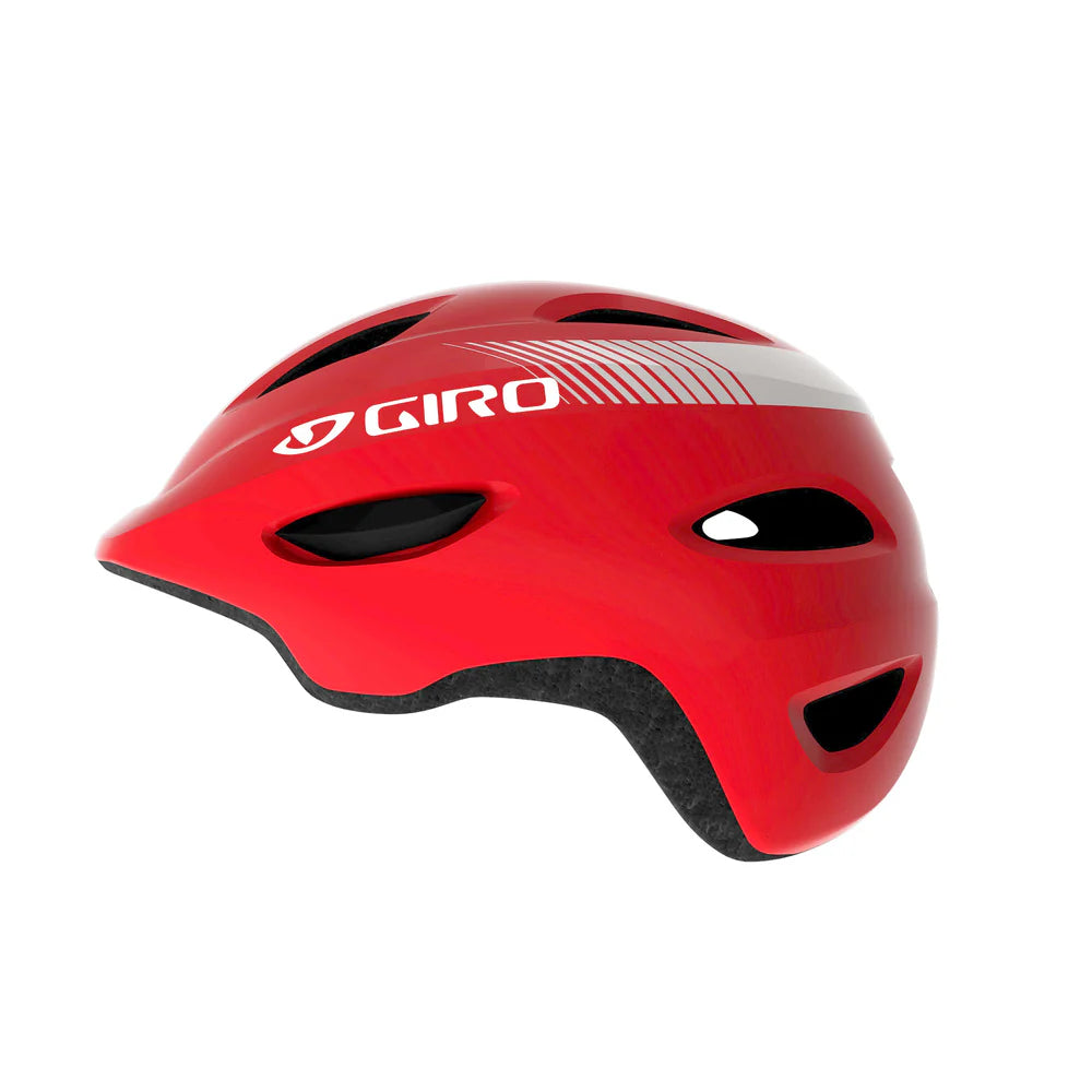 GRO Youth Helmet Scamp Bright Red XS