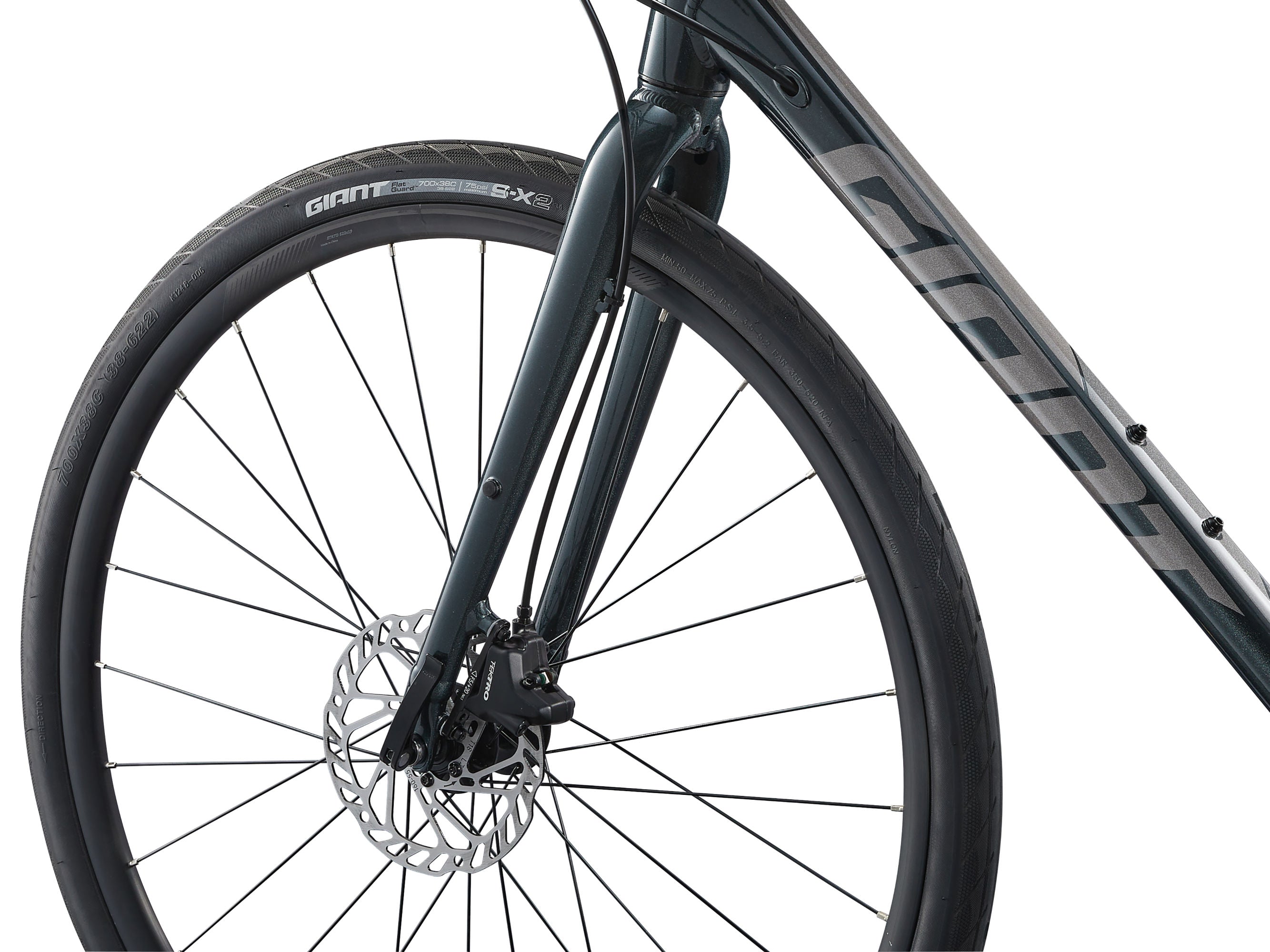 2025 Giant Cross City 2 Disc - Asphalt Green