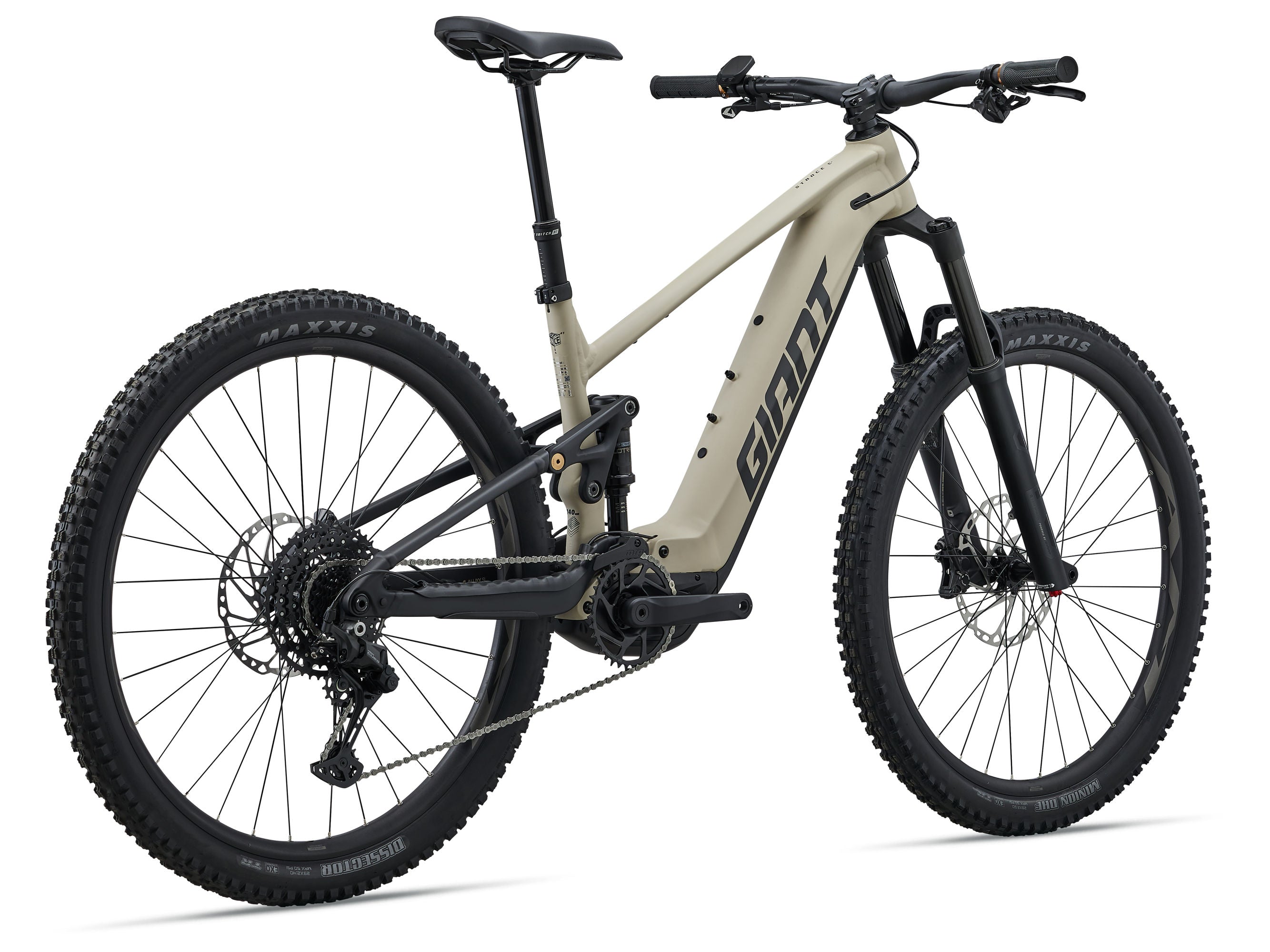 2027 Giant Stance E+ 1 - Almond/Black