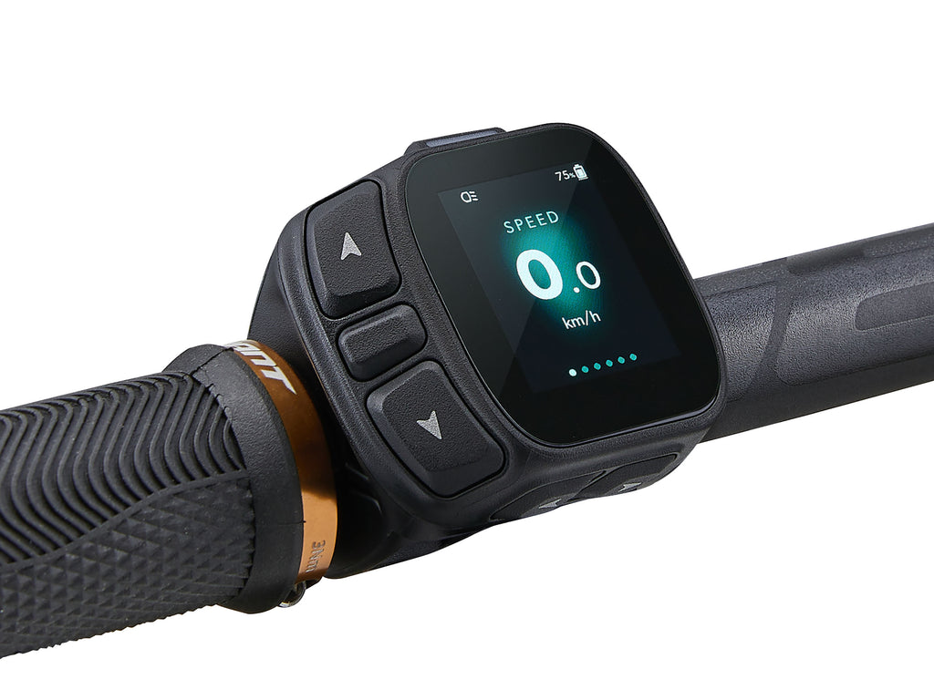 2027 Giant Stance E+ 1 - Almond/Black