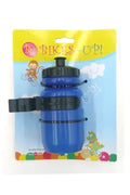 Bikes Up! Mini Blue Water Bottle 400ml with Adjustable Cage
