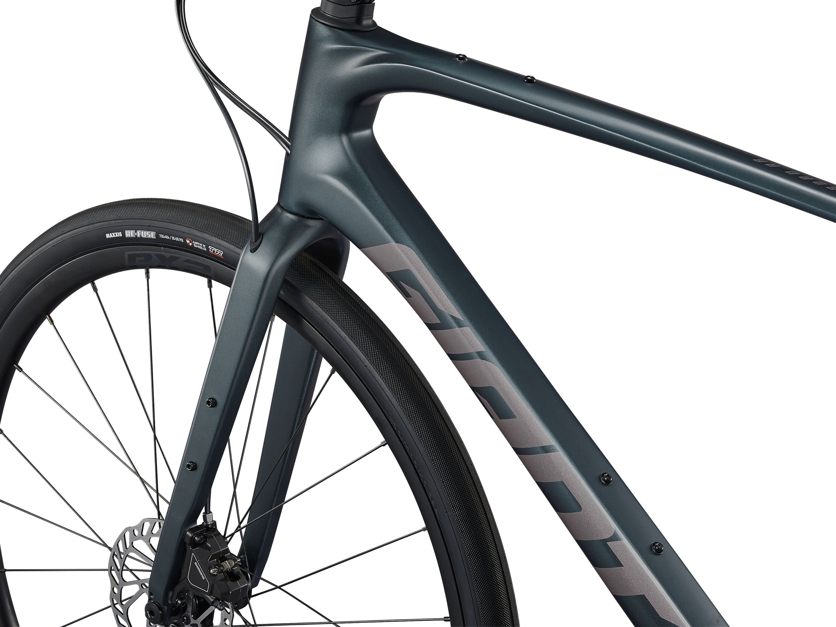 2025 Giant FastRoad AR Advanced 1 - Asphalt Green