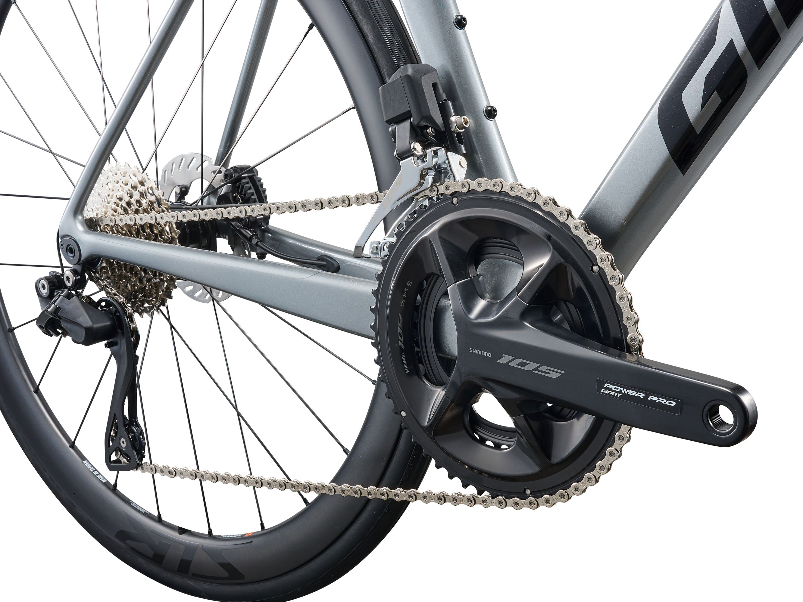 2026 Giant TCR Advanced Pro 1 Di2 - Tech Silver
