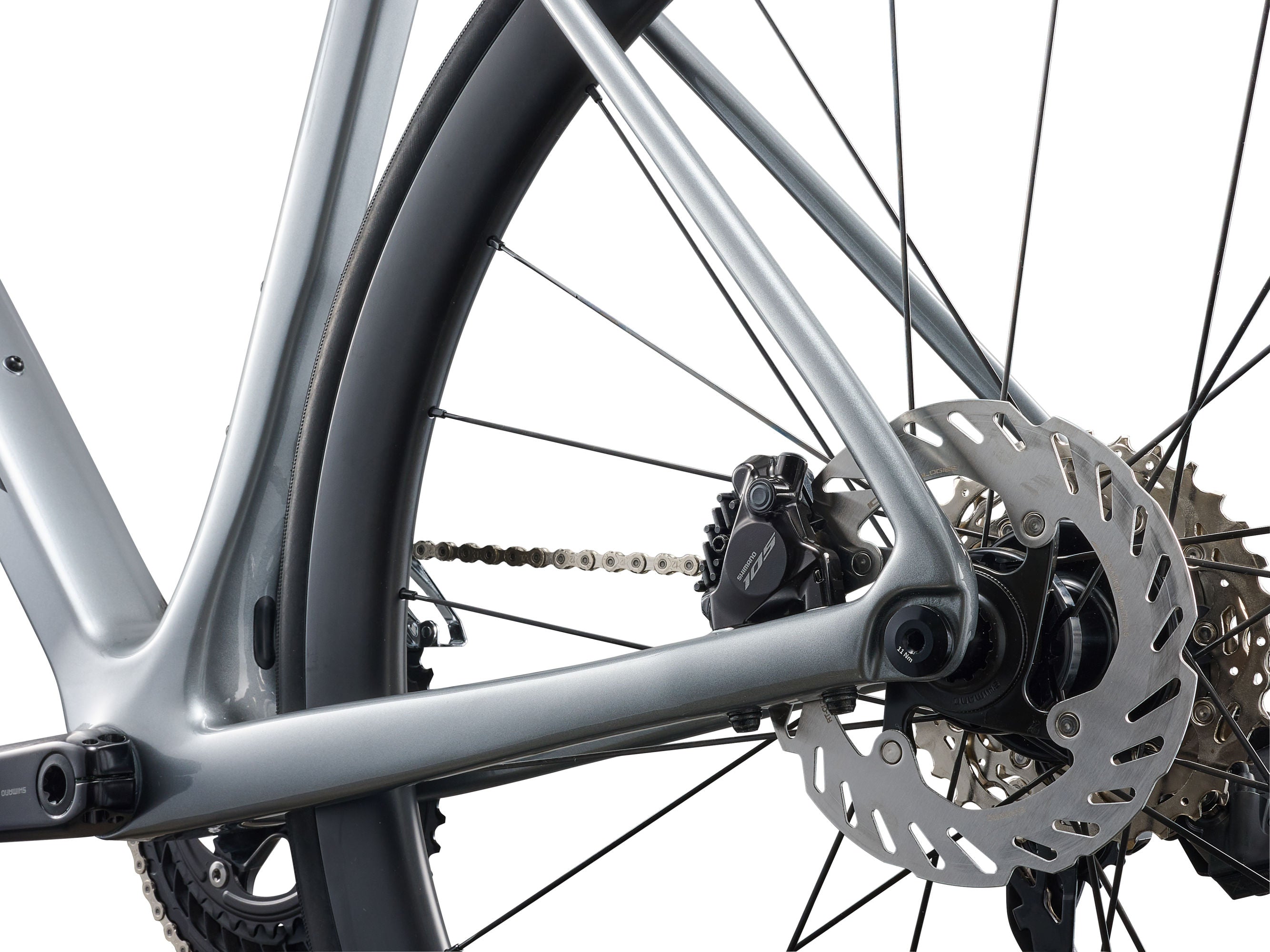 2026 Giant TCR Advanced Pro 1 Di2 - Tech Silver