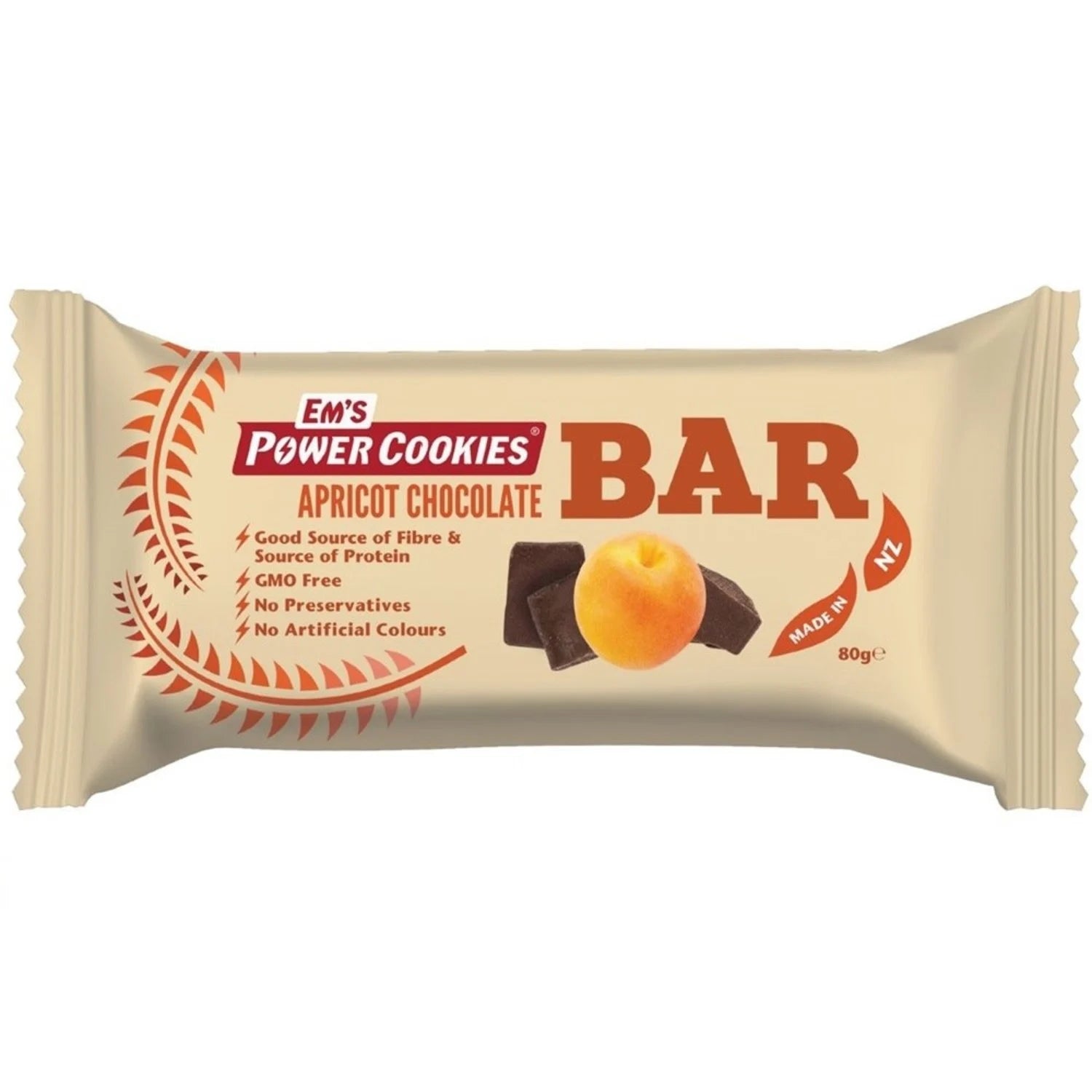 EMS POWER COOKIE-APRICOT CHOCOLATE BAR