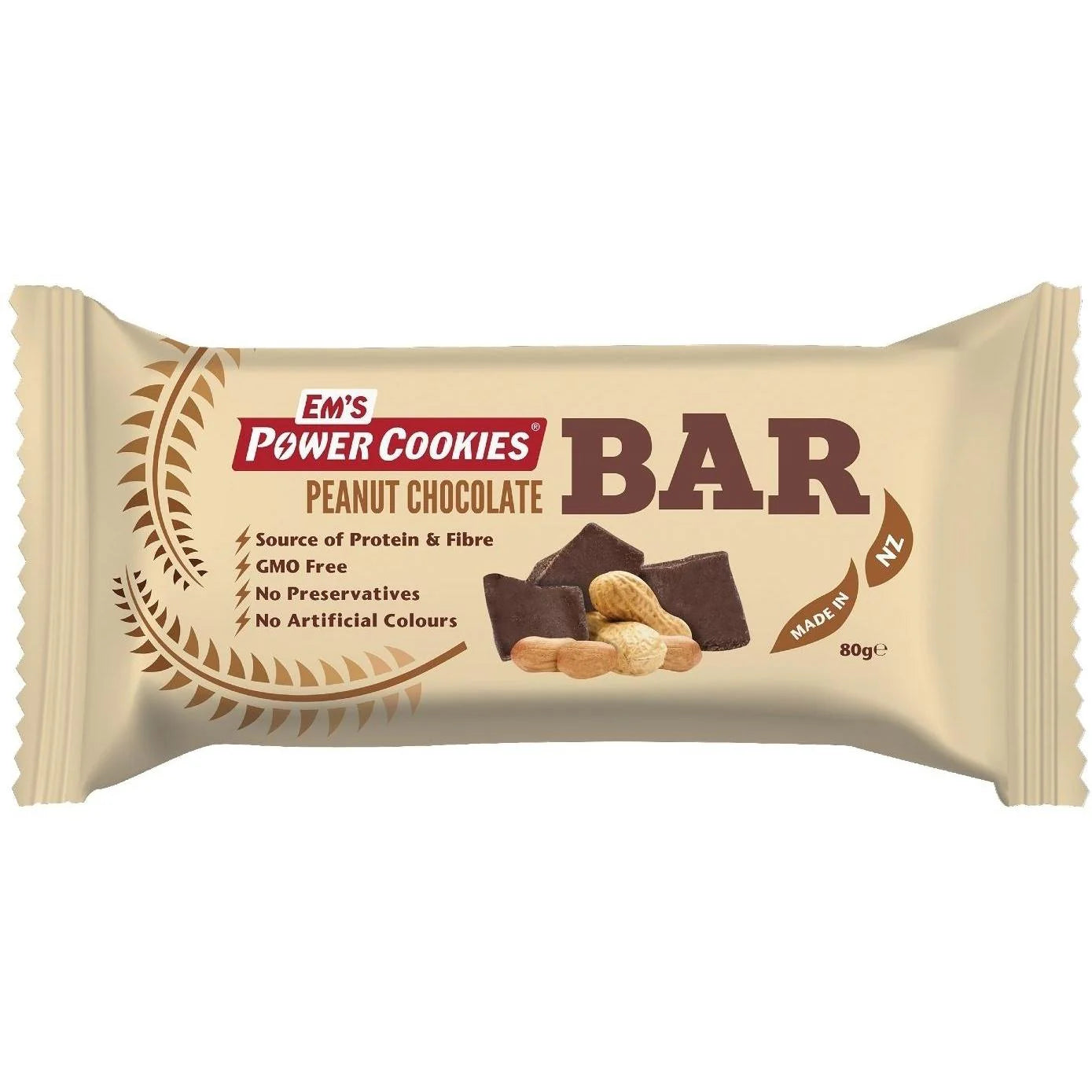EMS POWER COOKIE-PEANUT CHOCOLATE BAR