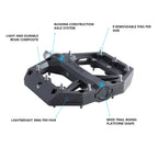SHIMANO PD-GR400 PLATFORM PEDALS BLACK