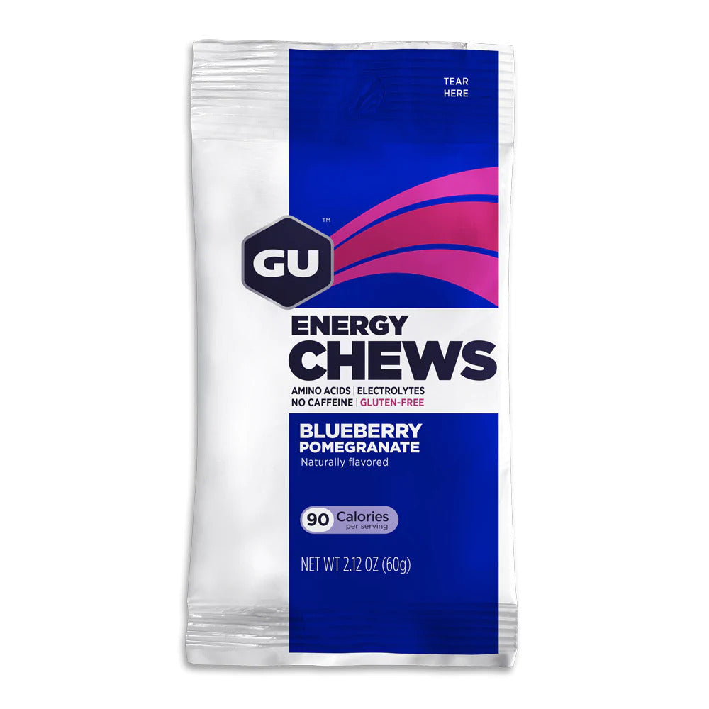 GU ENERGY CHEWS BLUEBERRY POMEGRANATE