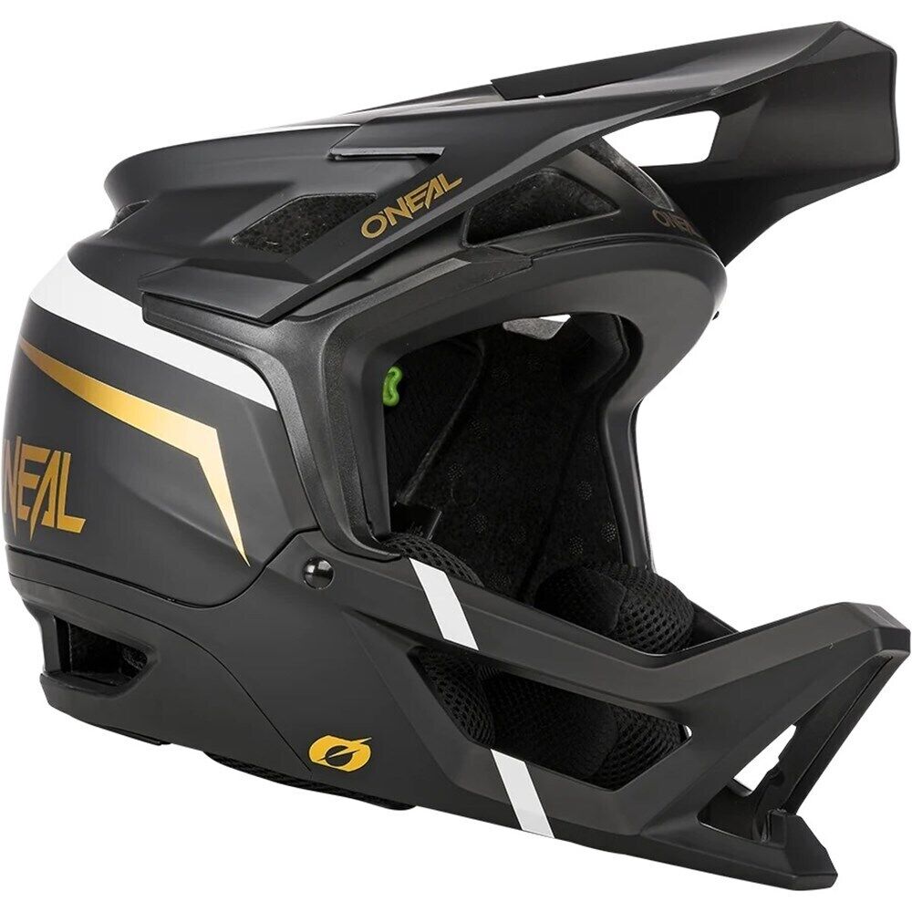 O'NEAL TRANSITION HELMET FLASH BLK/WHT/GLD