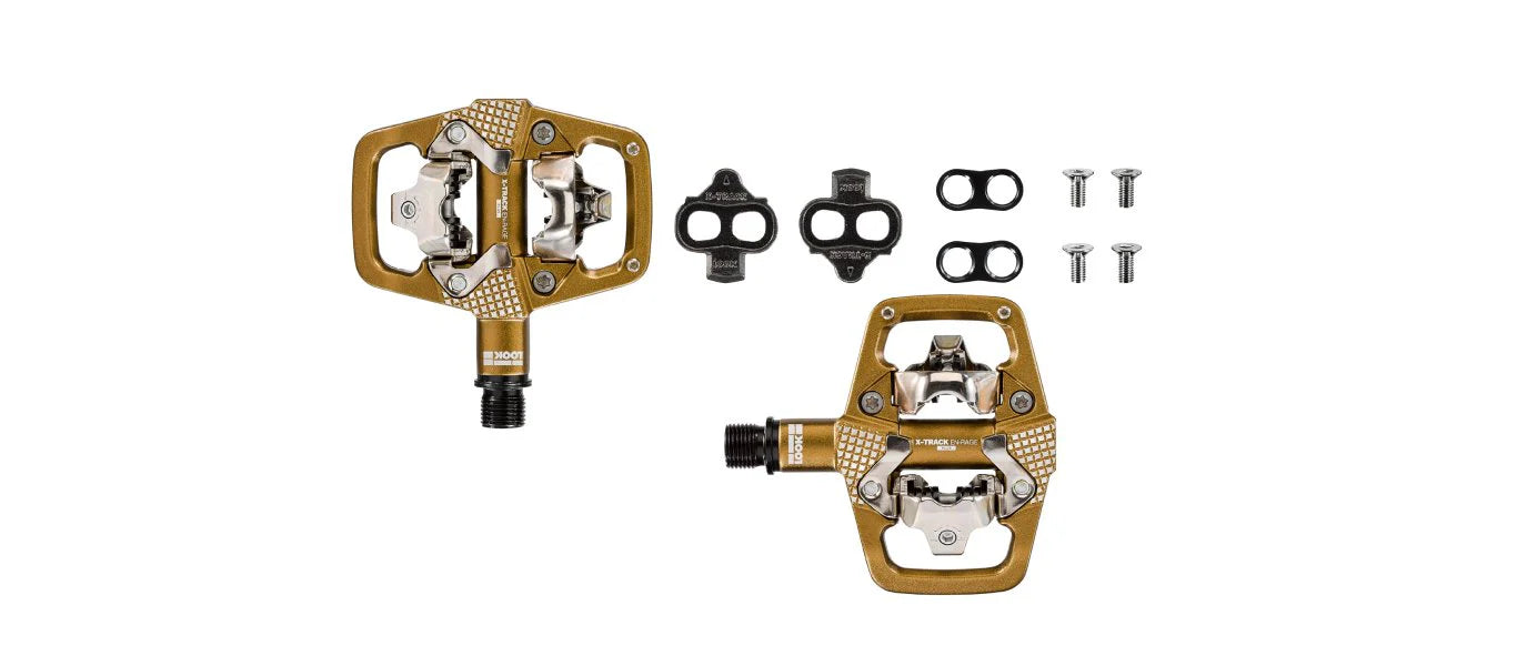 LOOK X-TRACK EN-RAGE PLUS BRONZE PEDALS