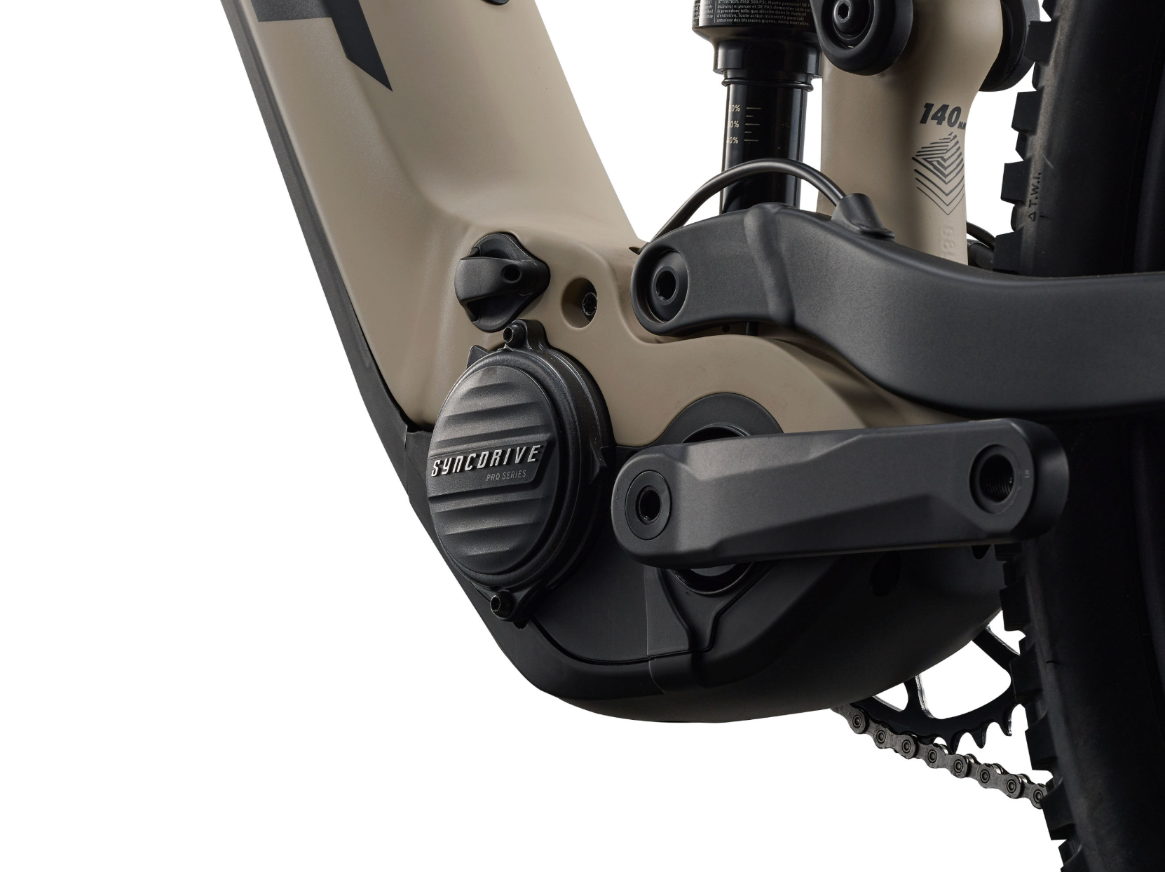 2027 Giant Stance E+ 1 - Almond/Black