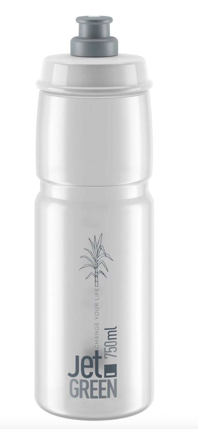 Elite Bottle Jet Green Clear 750ml