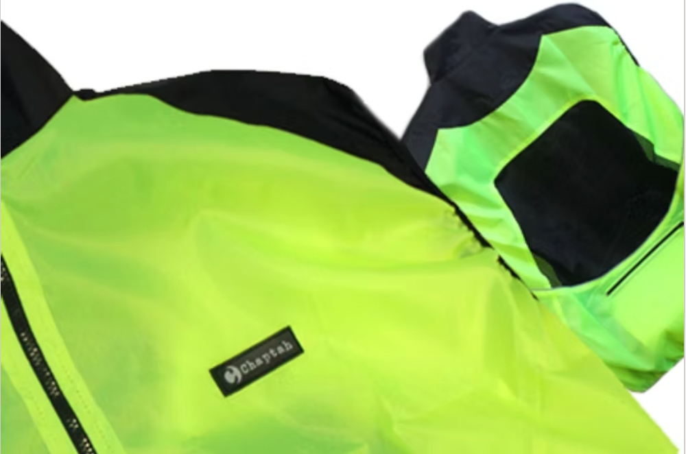 Chaptah Cycling Vest Fluro Yellow