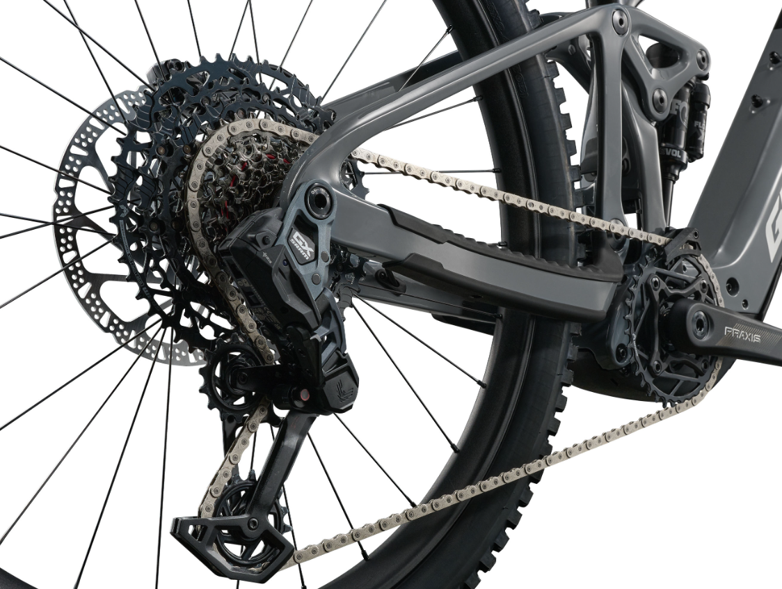 2027 Giant Trance Advanced E+ 1 25KM/H - Carbon/Tactical Grey