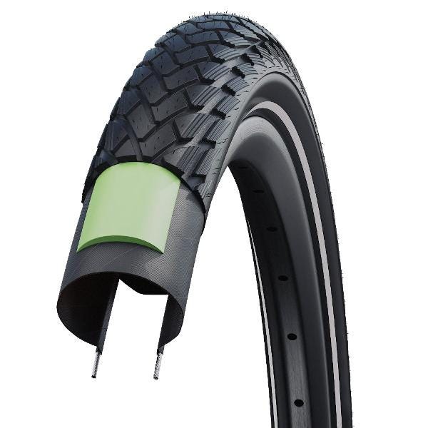 SCHWALBE MARATHON 700 x 38C (40-622) GGUARD REFLECTIVE SIDEWALL E-25