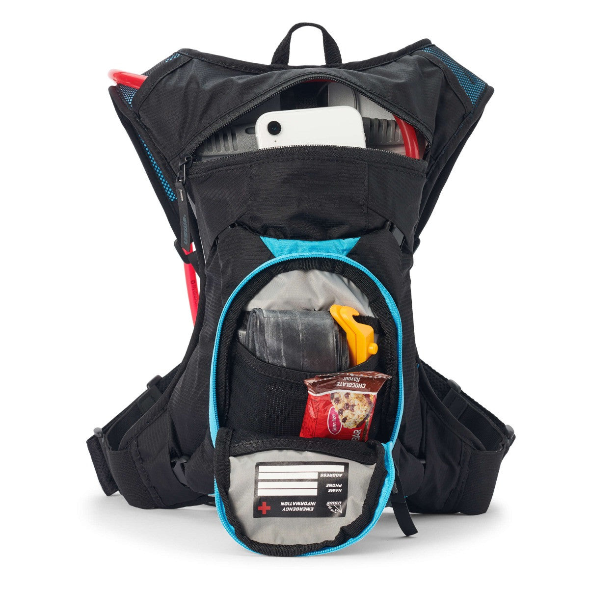 USWE HYDRO 3L MTB HYDATION PACK BLK/HORIZON  BLUE