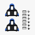 SHIMANO SH12 SPD-SL CLEAT SET FRONT CENTER PIVOT BLUE