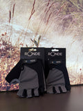 Ronde Gravel Cycling Glove Grey Short Finger
