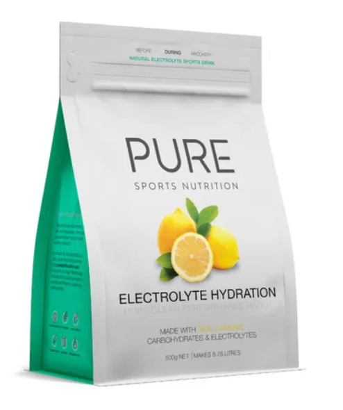 PURE ELECTROLYTE HYDRATION 500g LEMON