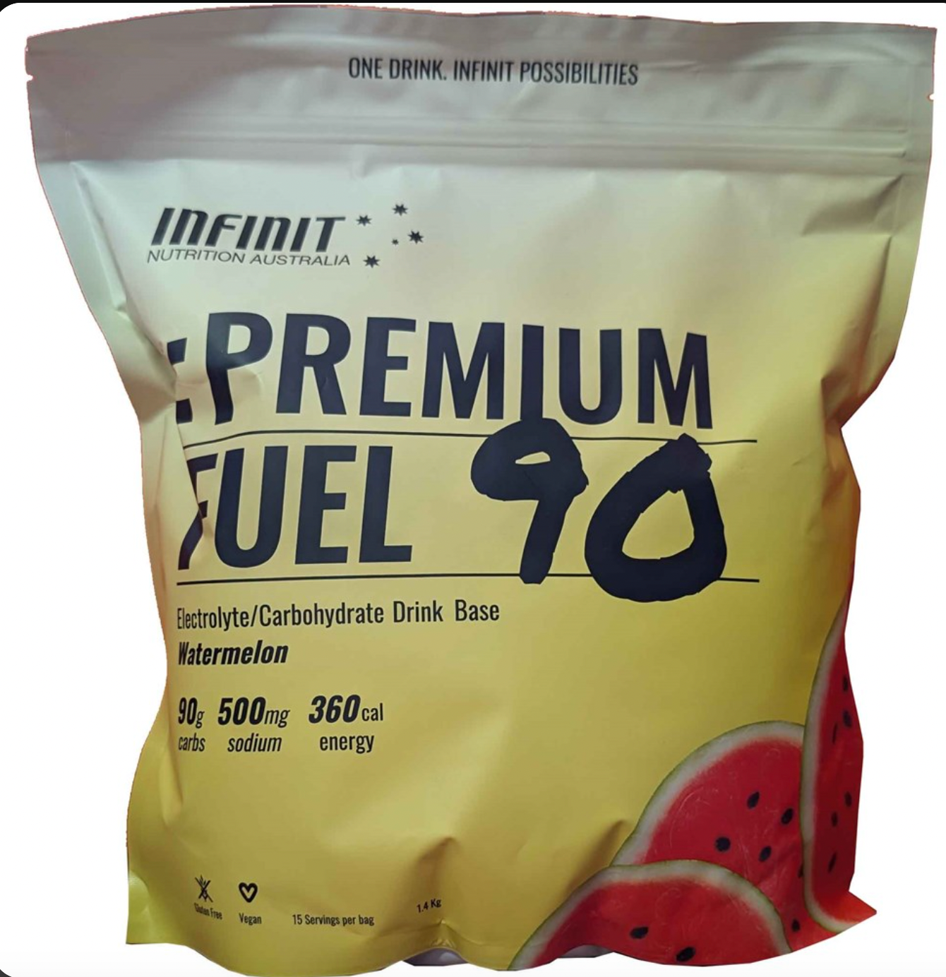 INFINIT NUTRITION PREMIUM FUEL - 1kg BAG WATERMELON