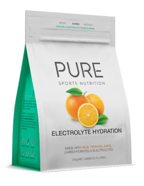 PURE ELECTROLYTE HYDRATION 500g ORANGE