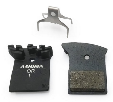 Ashima Disc Pd 0107 Shimano RS505 Thermal - Finned, Organic Compound