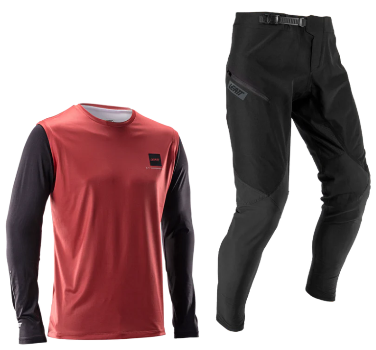 LEATT RIDE KIT MTB GRAVITY 1.0 JR XL DUSTY RED