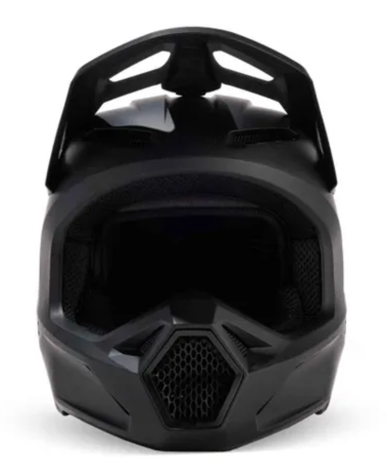 FOX YOUTH V1 HELMET - MATTE BLACK M