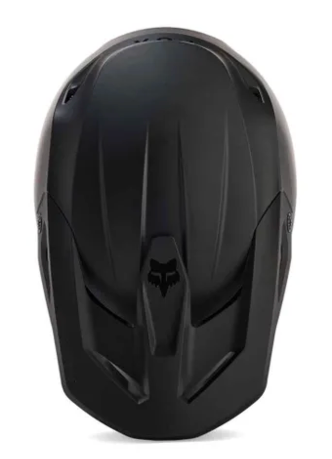 FOX YOUTH V1 HELMET - MATTE BLACK M