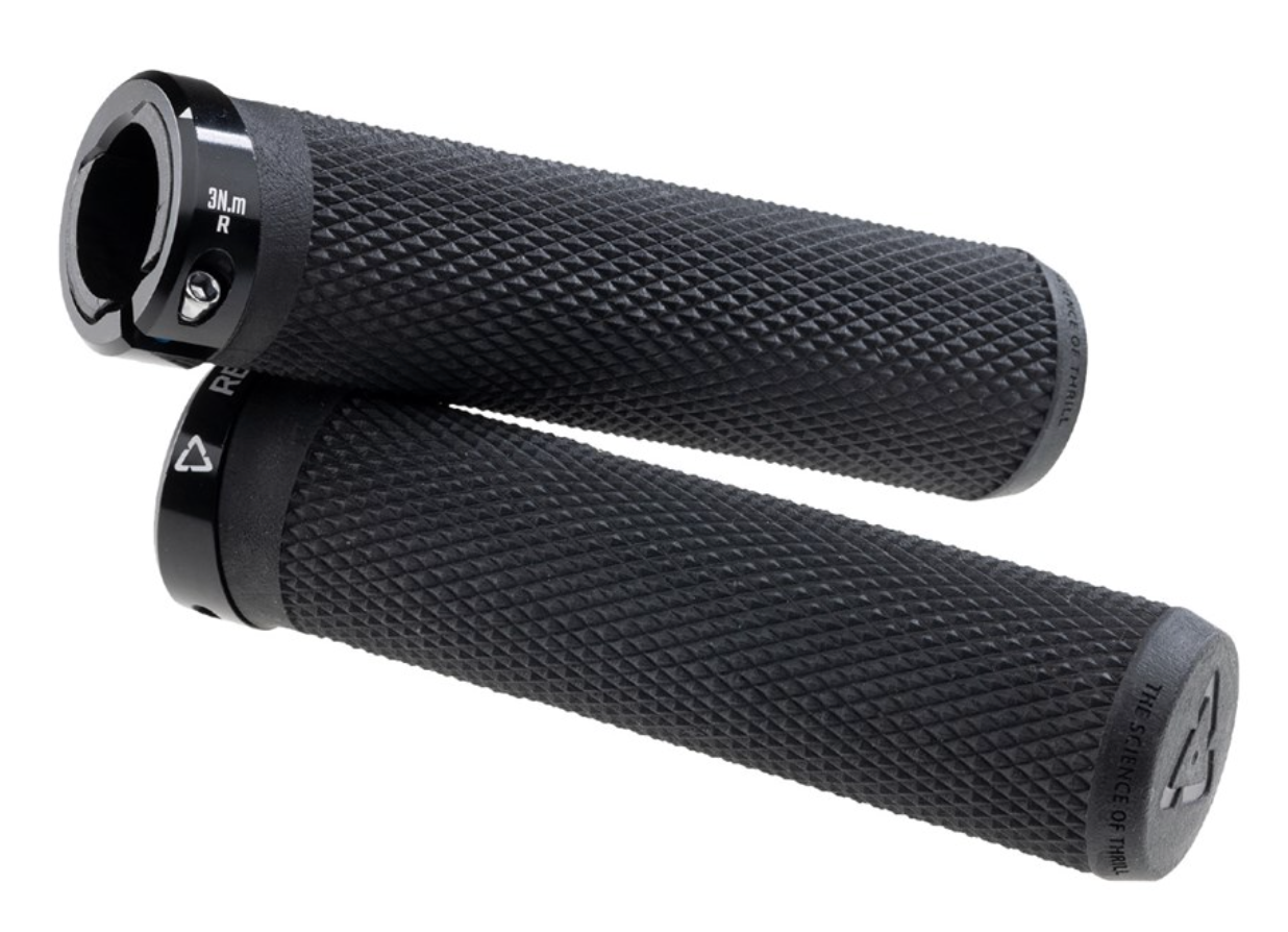 Leatt MTB Grips 6.0 Diamond Thick 33mm Black