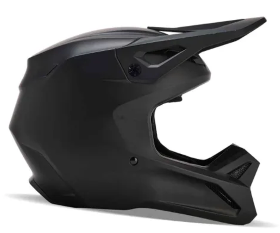 FOX YOUTH V1 HELMET - MATTE BLACK M