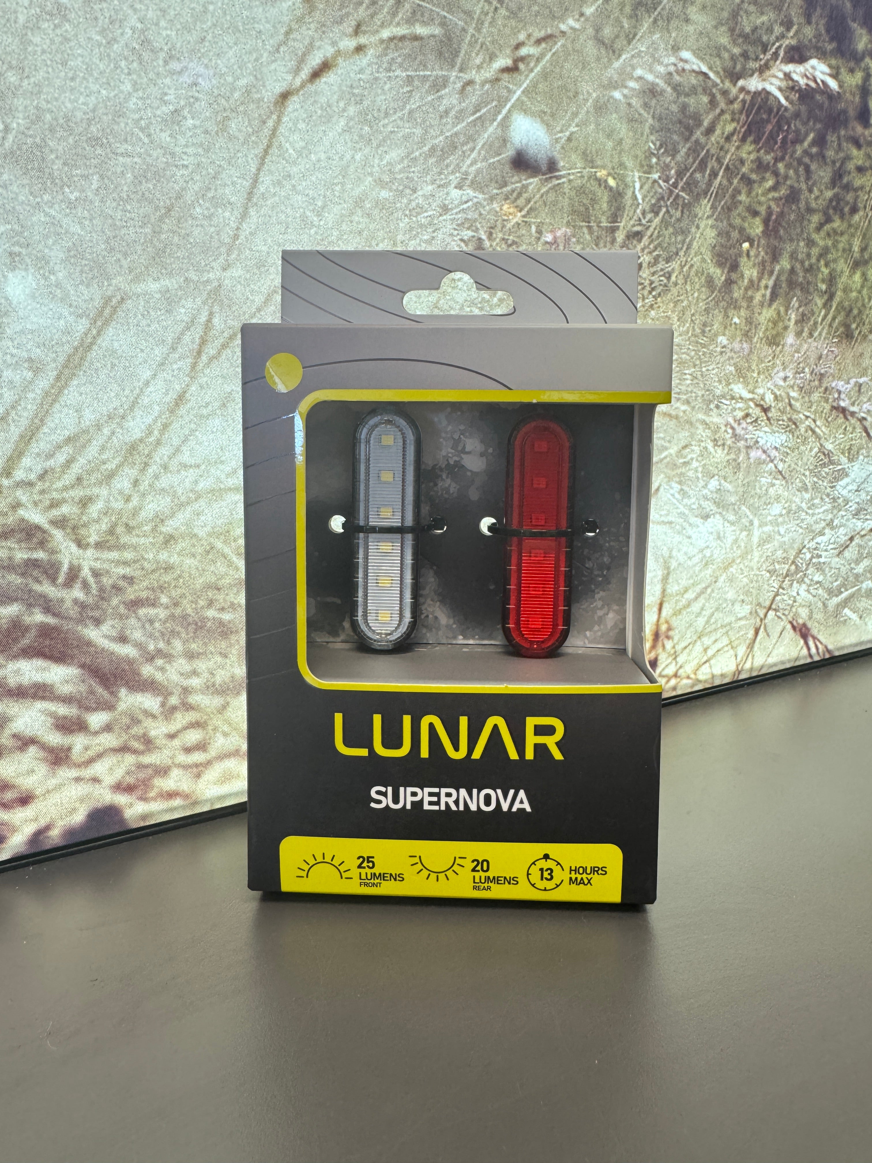 LUNAR Supernova Front & Rear Light Set