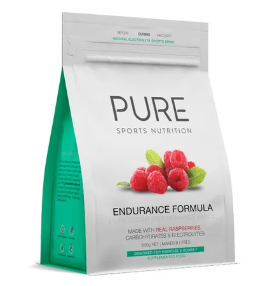 PURE ENDURANCE FORMULA 500g RASPBERRY