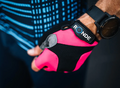 Womens Pink Short Finger Cycling Glove