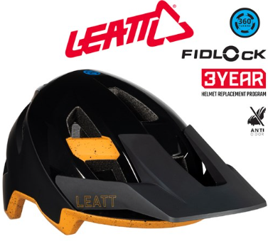 LEATT HELMET MTB ALLMTN 3.0 V25 RUST MEDIUM 55-59cm